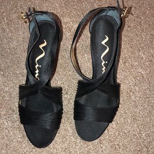 Nina black heels